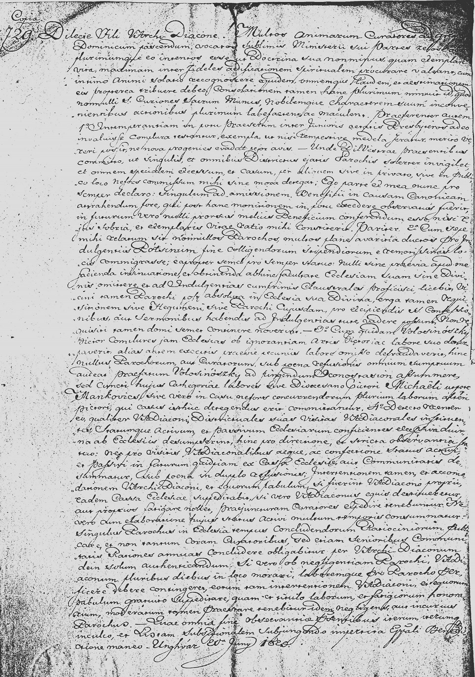 Volosinovszky fest� eltiltatik (1825)